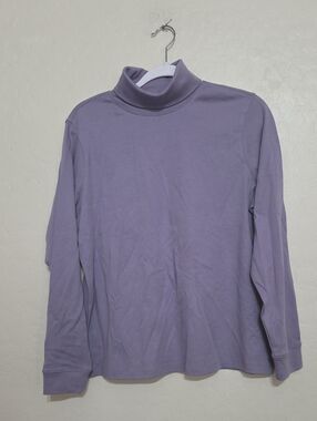 L.L.Bean Soft Lavender Turtleneck